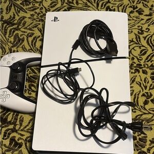 Sony White Gaming Console